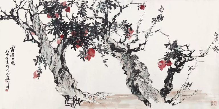 “花间逸趣·当代中国花鸟画系列展”在陕西省美术博物馆开幕_陕西新闻__中国青年网